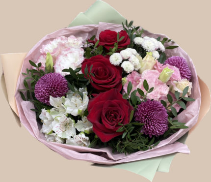 Букет "Магический аметист"